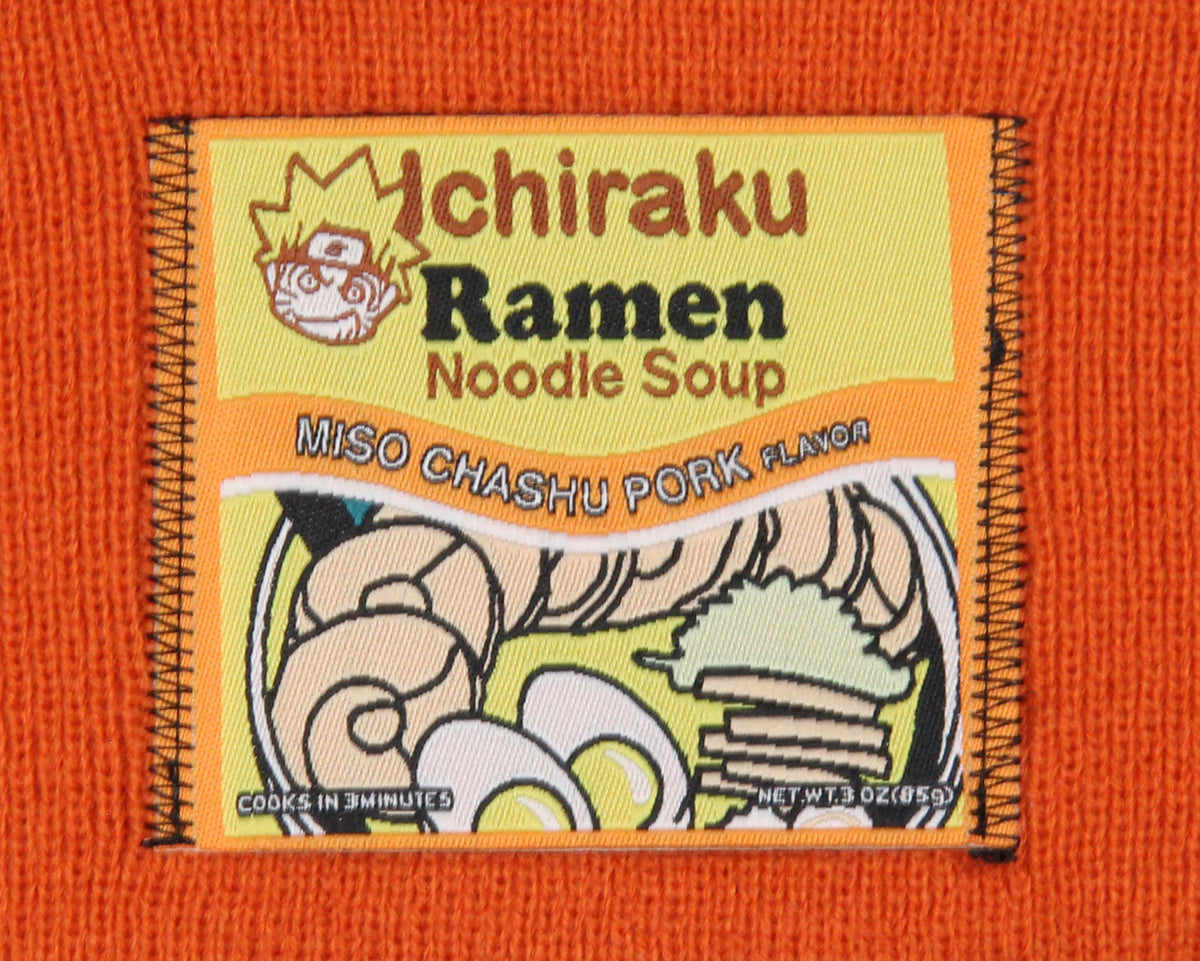 Naruto Shippuden Beanie Ichiraku Ramen Noodle Soup Cuff Hat Knit Cap