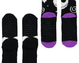 The Nightmare Before Christmas Adult Plush Slipper Socks w/ No-Slip Sole 2 Pack