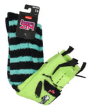 Invader Zim Gir 3D Character Fuzzy Plush Knee High Slipper Socks For Women 1 Pair