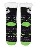 The Nightmare Before Christmas Jack Skellington Adult Faux Shearling Slipper Socks