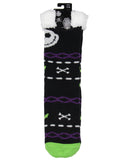 The Nightmare Before Christmas Jack Skellington Adult Faux Shearling Slipper Socks