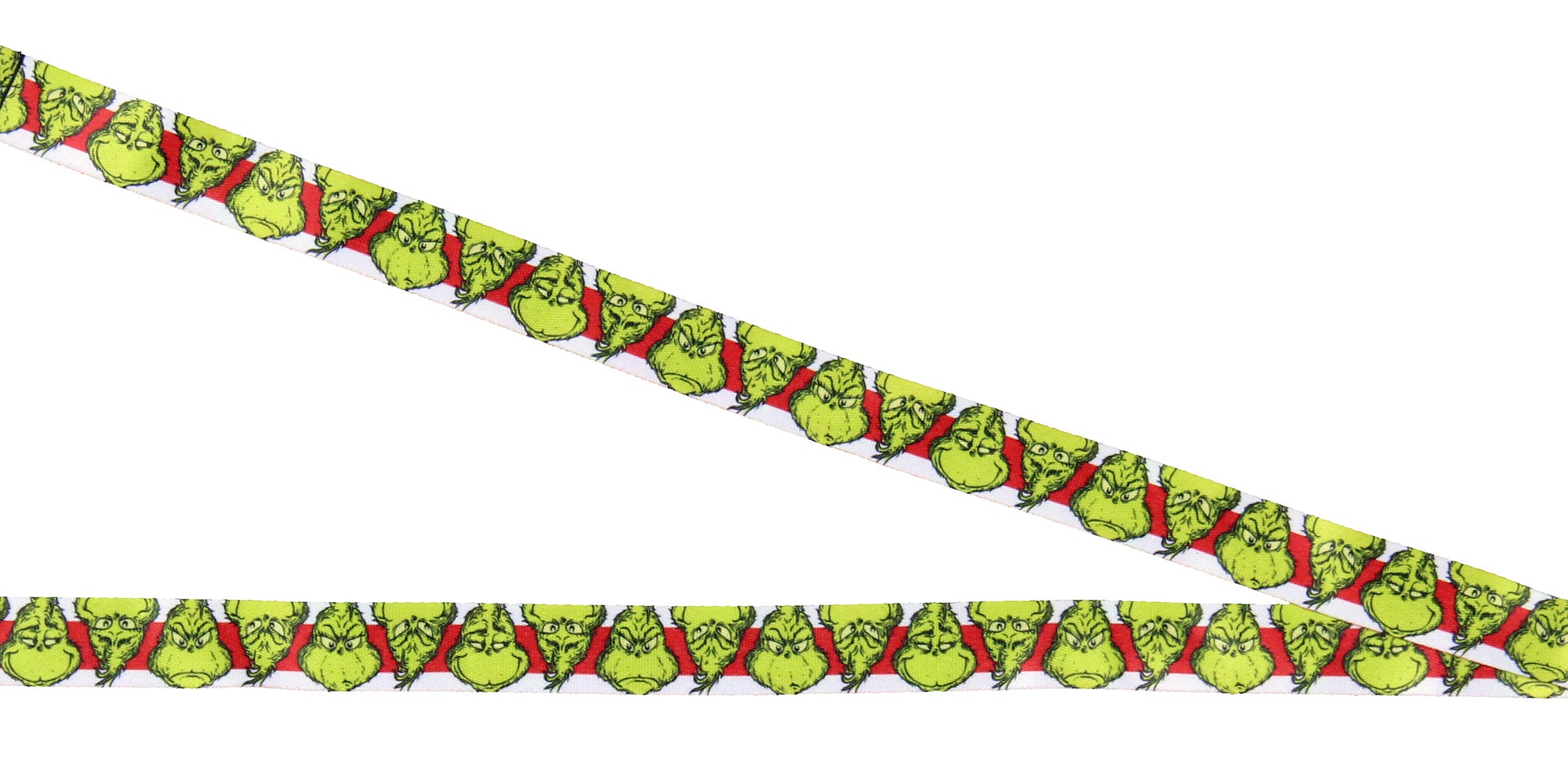 Dr. Seuss GRINCH Stink Stank Stunk Holder Lanyard w/ 2" Logo Pendant