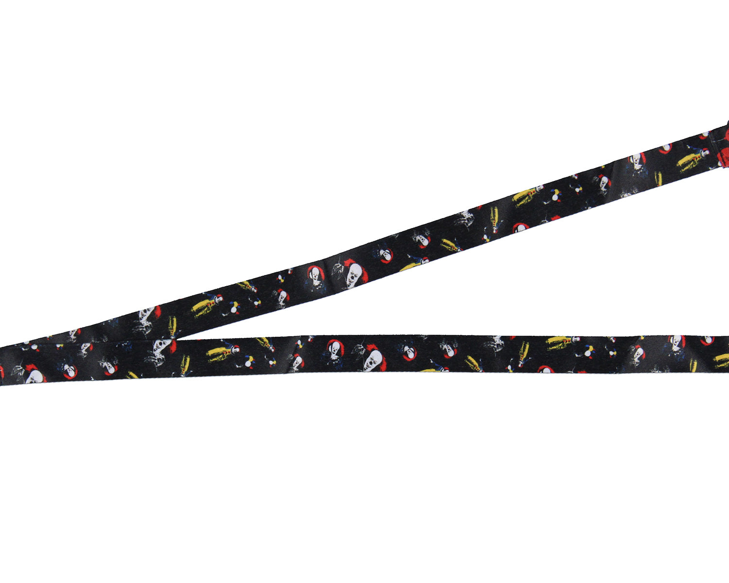 IT Pennywise Clown You'll Float Too! ID Badge Holder Lanyard w/ Rubber Pendant