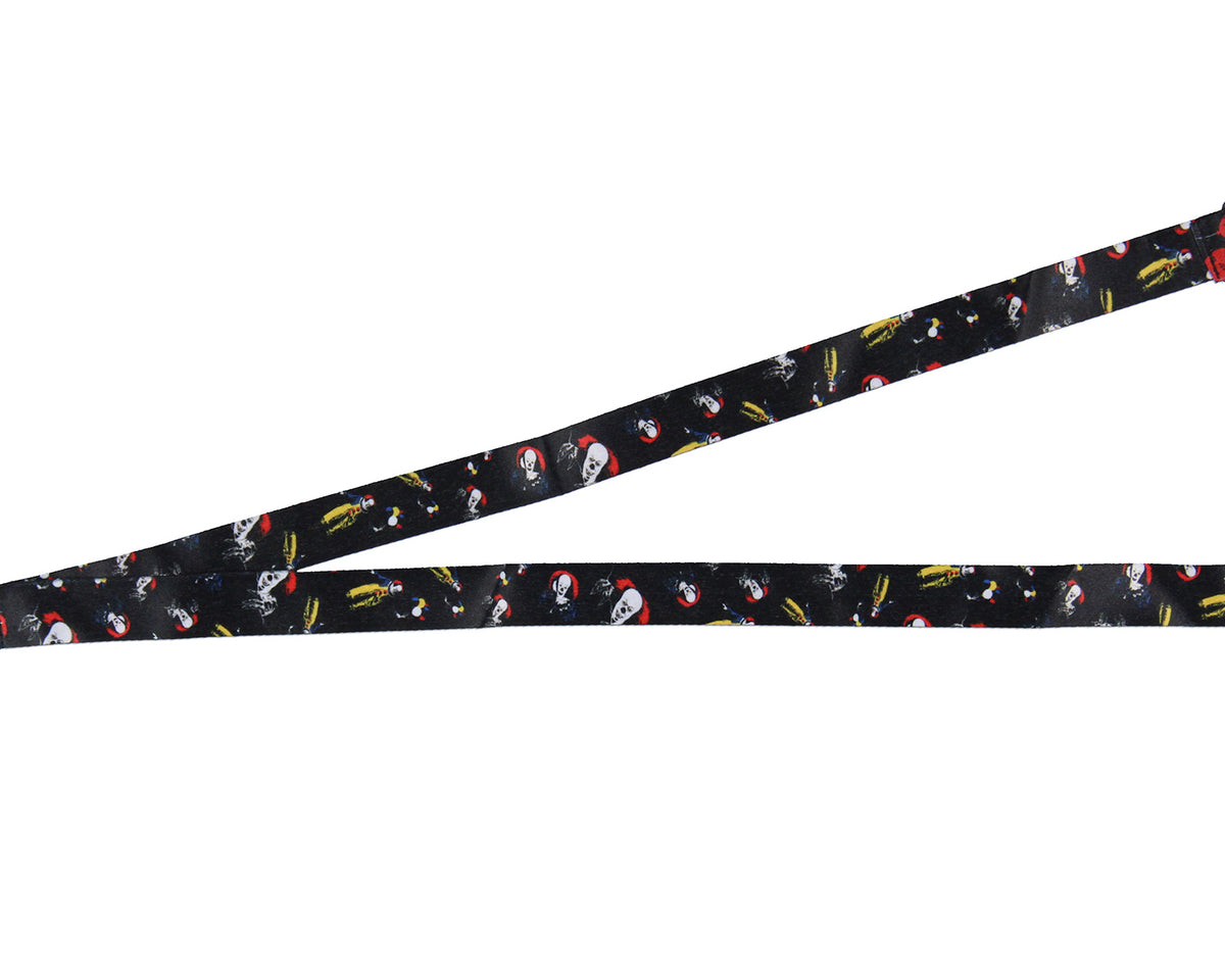 IT Pennywise Clown You'll Float Too! ID Badge Holder Lanyard w/ Pendant