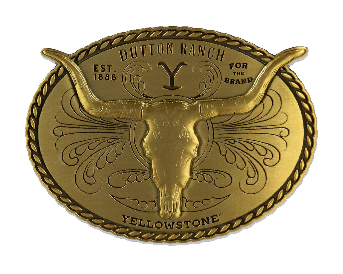 Yellowstone TV Series Dutton Ranch Men's Heavy Duty Belt Buckle