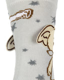 Harry Potter Dobby Elf Socks 3D Ears Chibi Character Adult Stretchy Crew Socks
