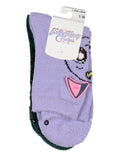 Sailor Moon Socks Women's Artemis And Luna 3D Ears Fuzzy Mid-Calf Crew Socks