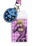 JoJo's Bizarre Adventure Giorno Giovanna Reversible ID Lanyard Badge Holder