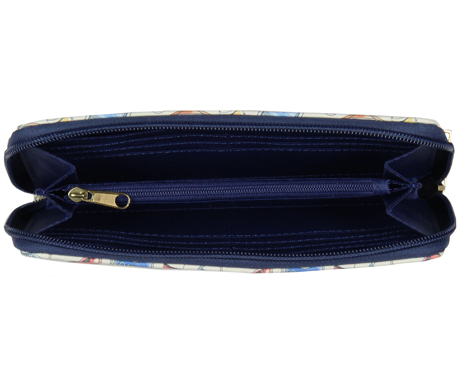 Gilmore Girls Dragonfly Inn Zip Around Closure Faux Leather Wallet For Women