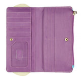 Disney Monsters Inc. Sulley 3D Horns Snap Closure Faux Leather Zip Wallet