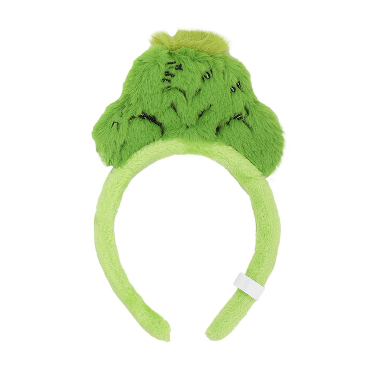 Dr. Suess The Grinch Plush Headband and Fur Choker Collar Cosplay Set