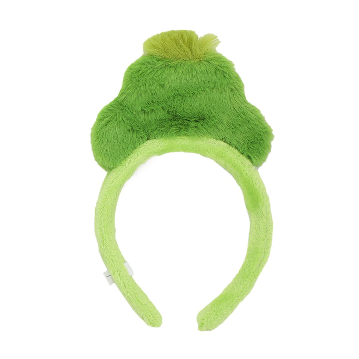 Dr. Suess The Grinch Plush Headband and Fur Choker Collar Cosplay Set