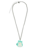 Squishmallows Winston Owl Magnetic Picture Locket Necklace