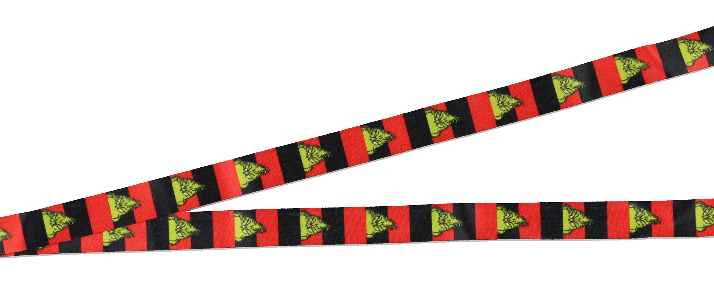 Dr. Seuss GRINCH Old Grinchy Claus is Back Breakaway Lanyard ID Badge Holder