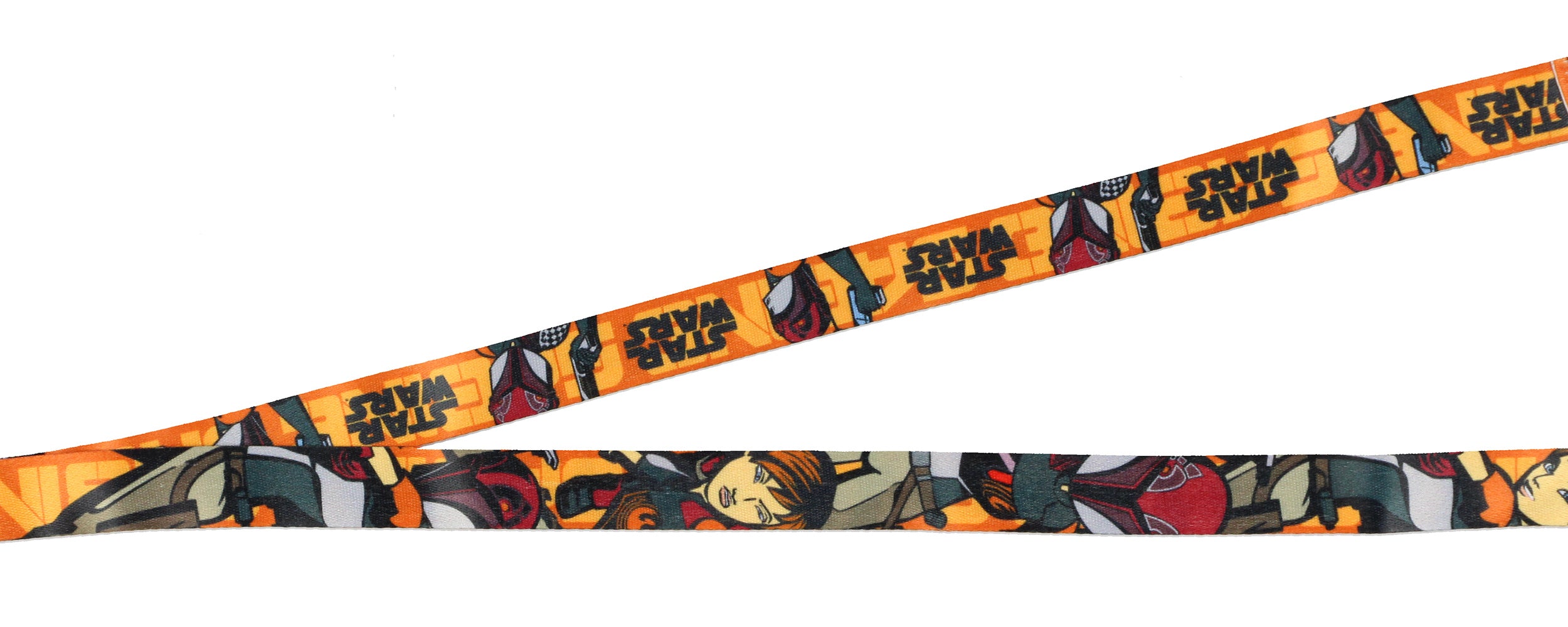 Star Wars Lanyard Rebels Sabine Mandalorian Warrior ID Badge Holder