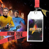 Star Trek Universe Starfleet Operations Insignia ID Badge Holder Key Lanyard