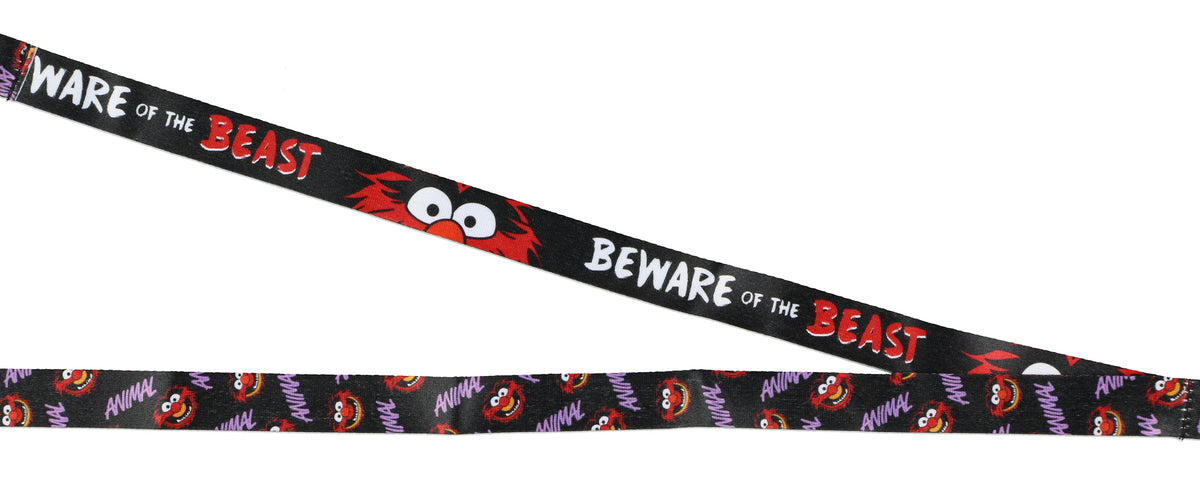 The Muppets Animal Beware Of The Beast Lanyard ID Badge Holder