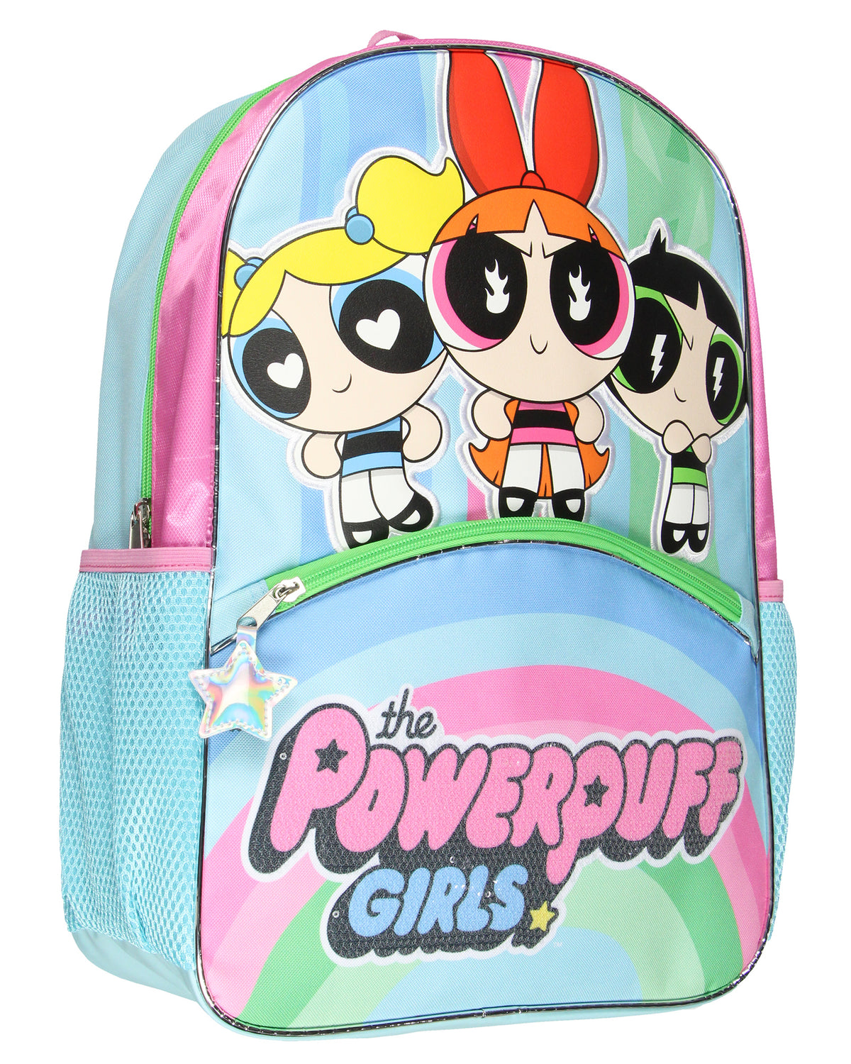 The Powerpuff Girls Heroine Stance Backpack 17" Travel Laptop Backpack