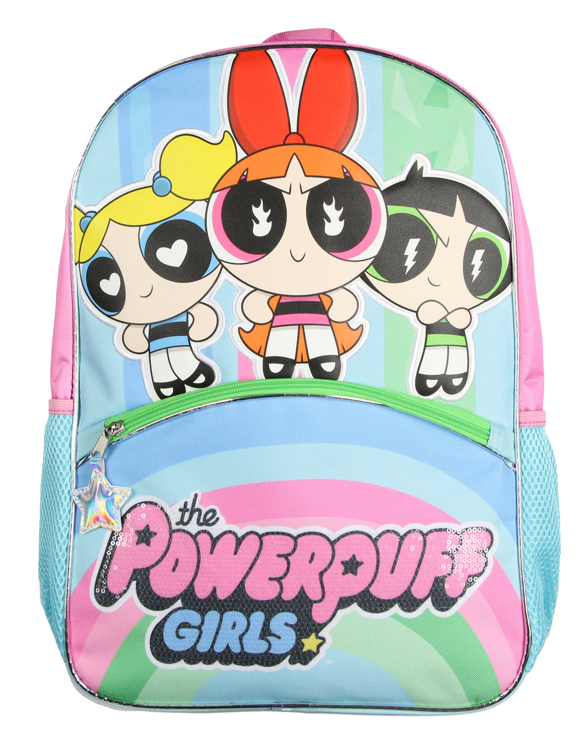The Powerpuff Girls Heroine Stance Backpack 17" Travel Laptop Backpack