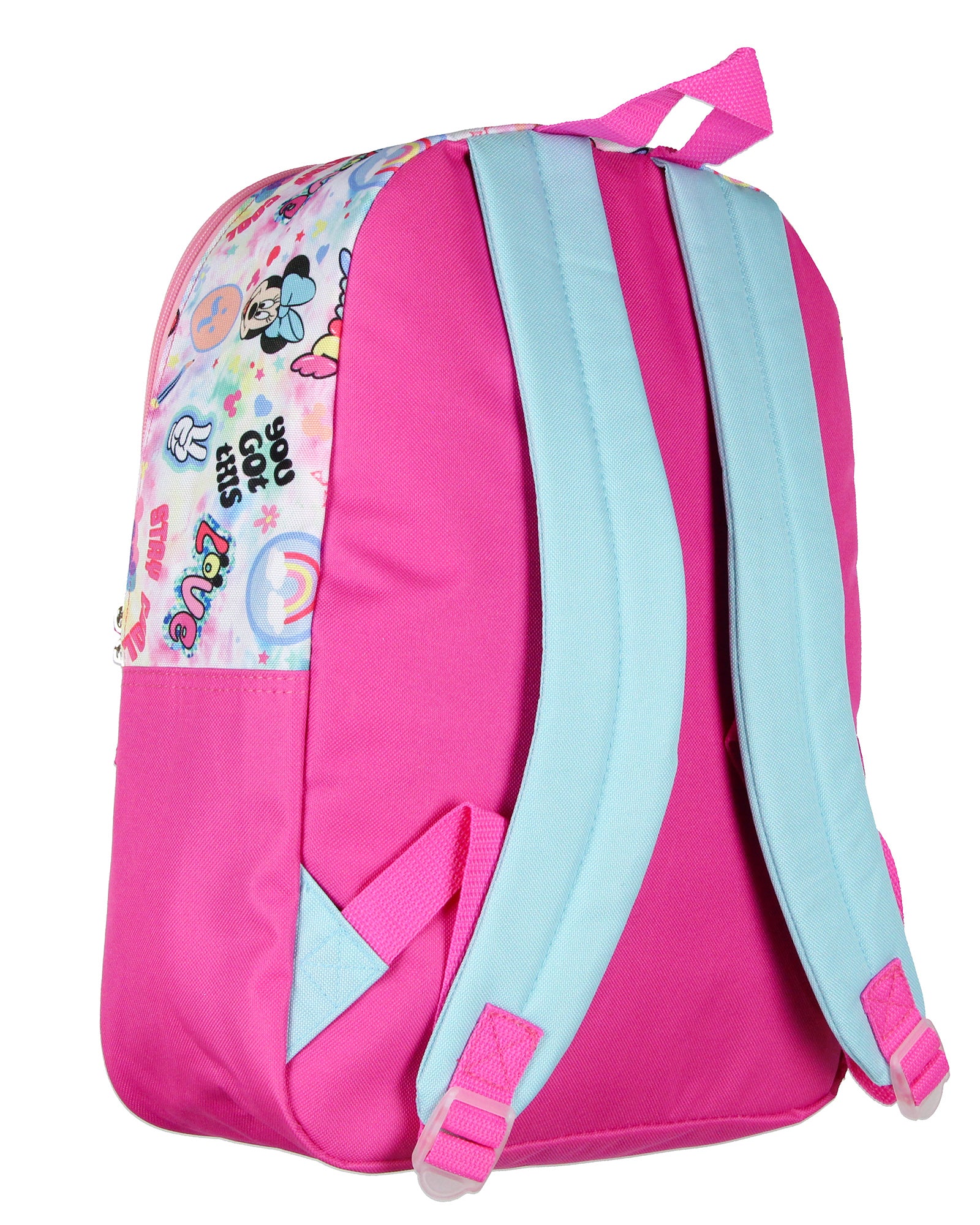 Disney Minnie Mouse Choose Happy Backpack Lunch Box 5pc Set 16"