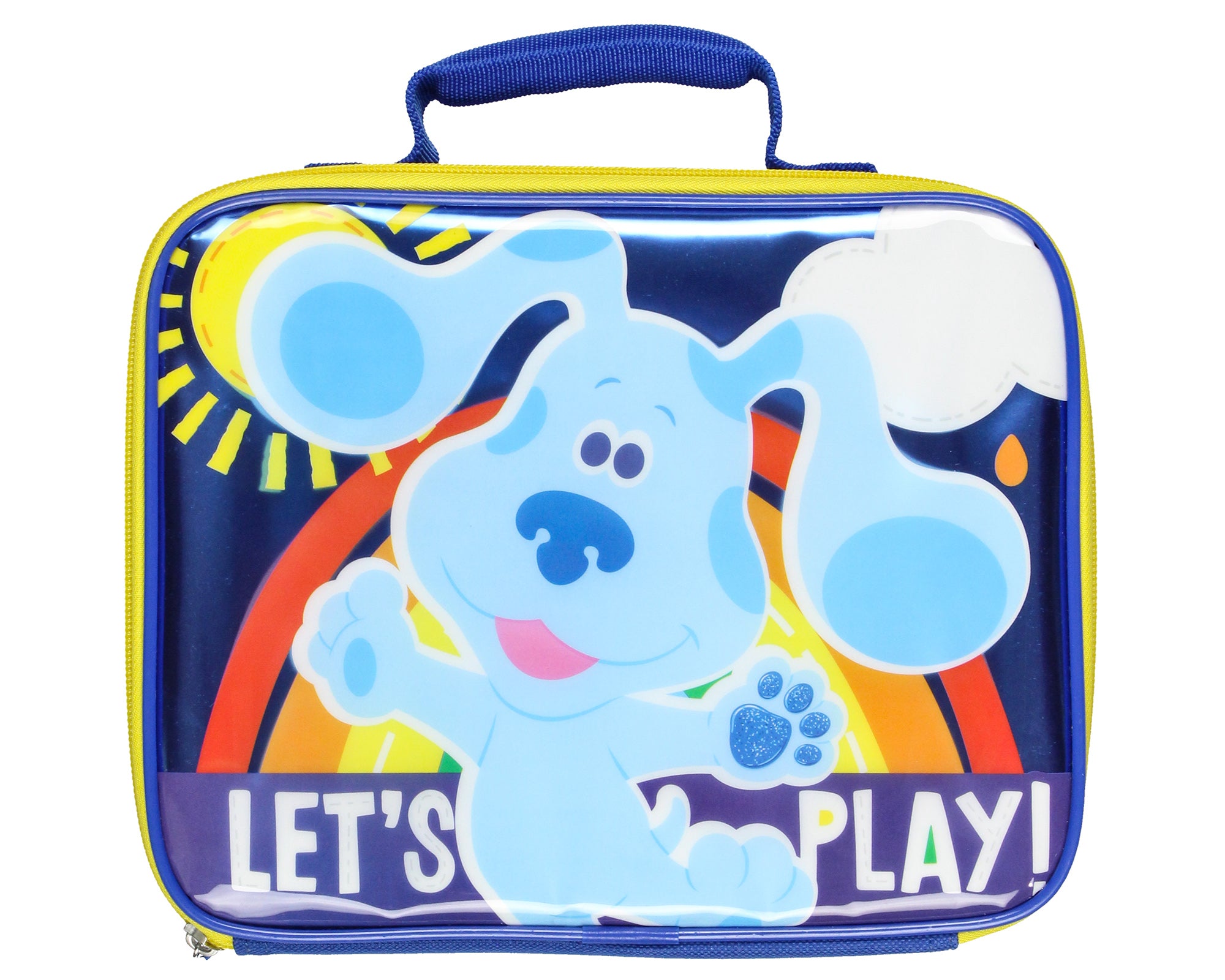 Blue's Clues Lunch Box Let's Play Kids Insulated Lunch Bag Tote 10" - Seven Times Six