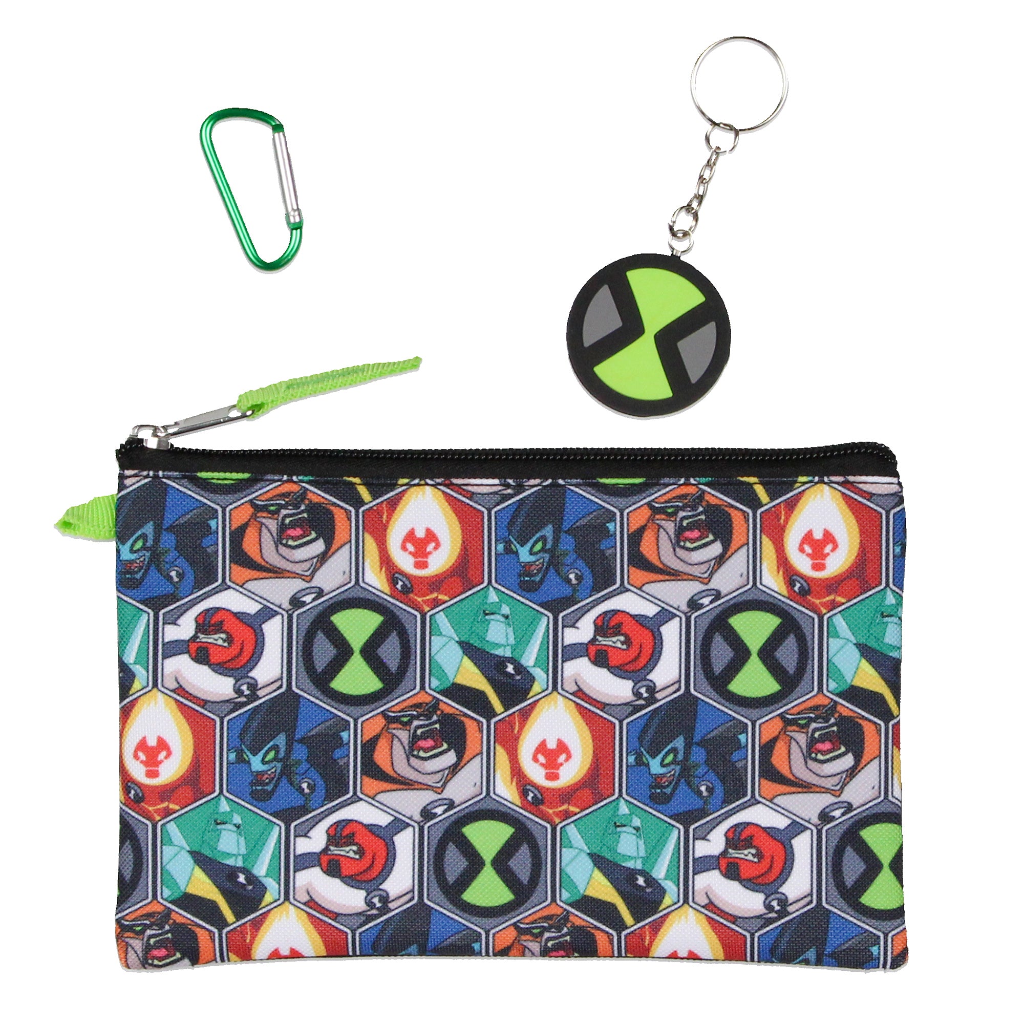 Ben 10 Omnitrix Aliens 5pc School Travel 16" Backpack Set