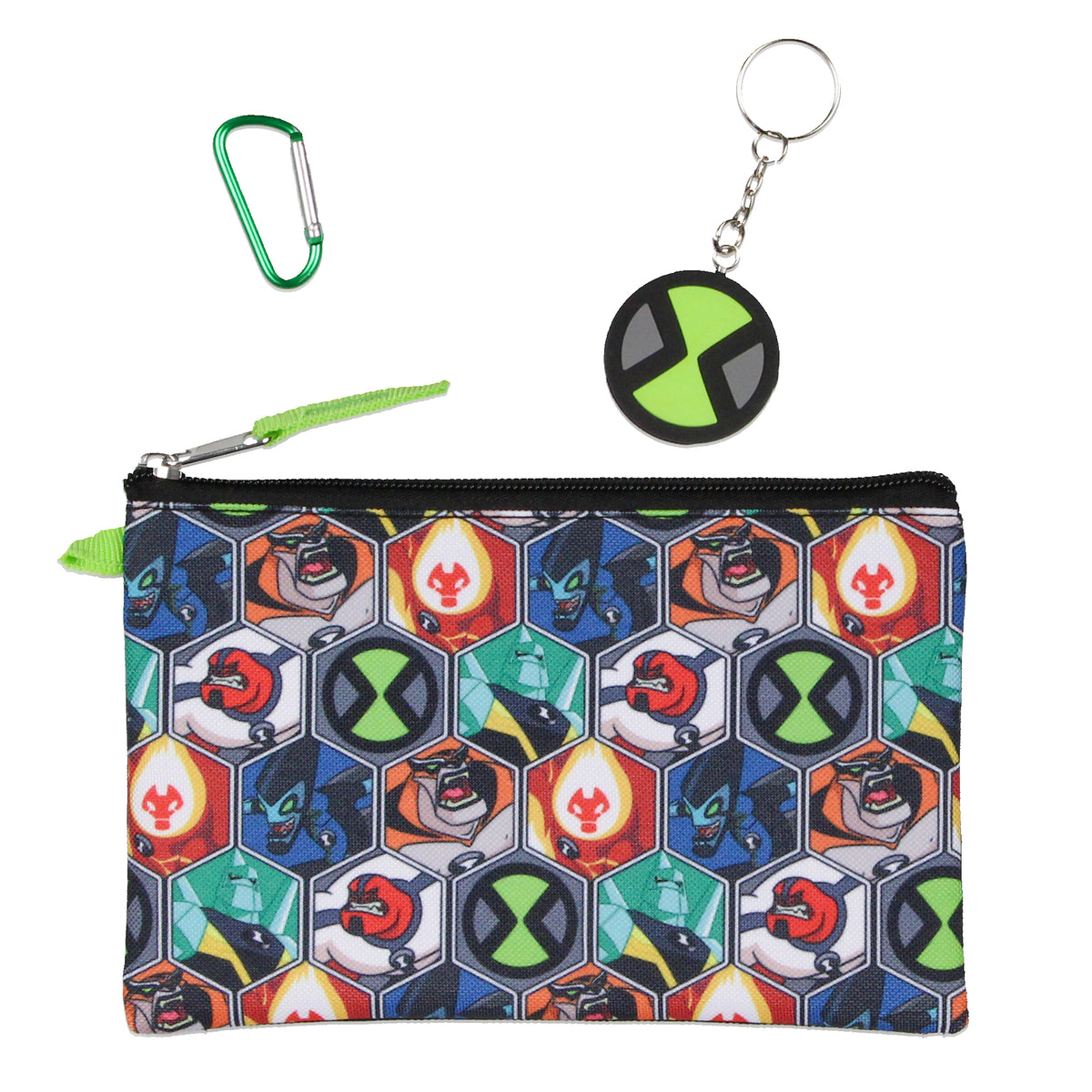 Ben 10 Omnitrix Aliens 5pc School Travel 16" Backpack Set