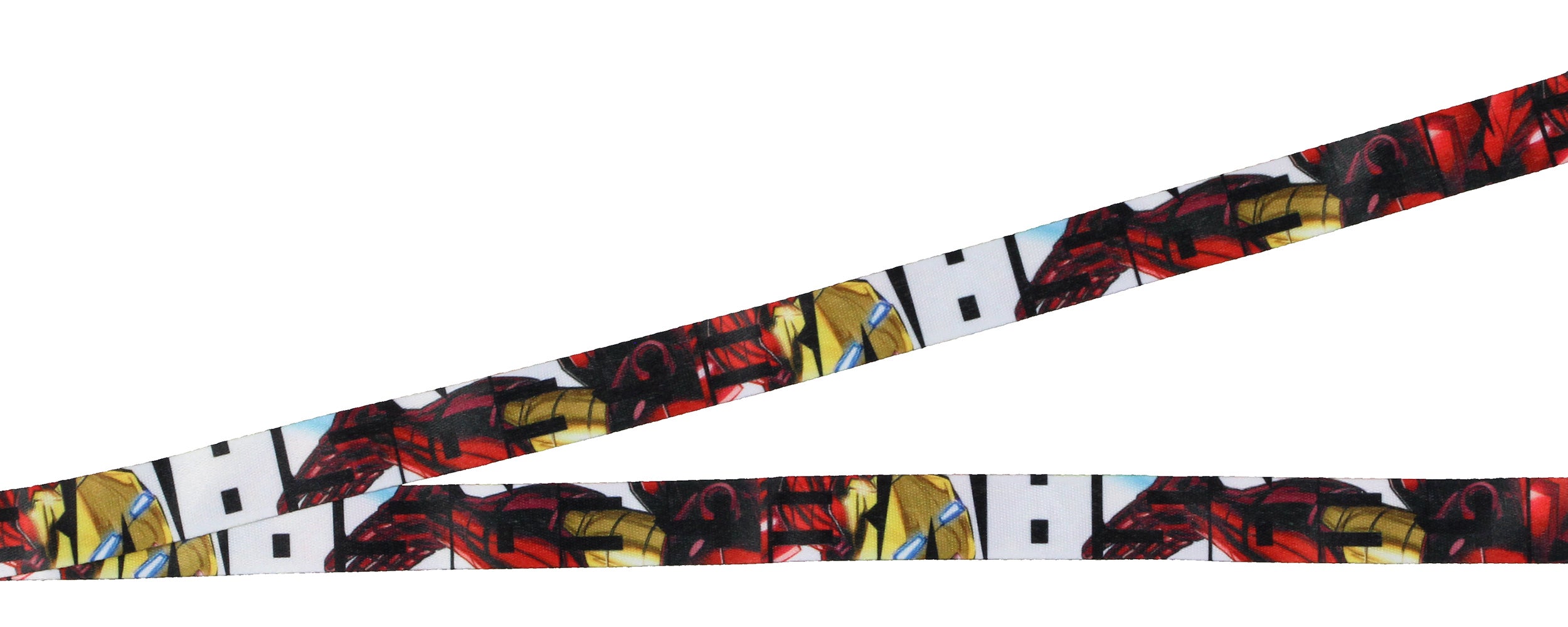Marvel Avengers Iron Man Classic Lanyard ID Badge Holder with 2" Charm