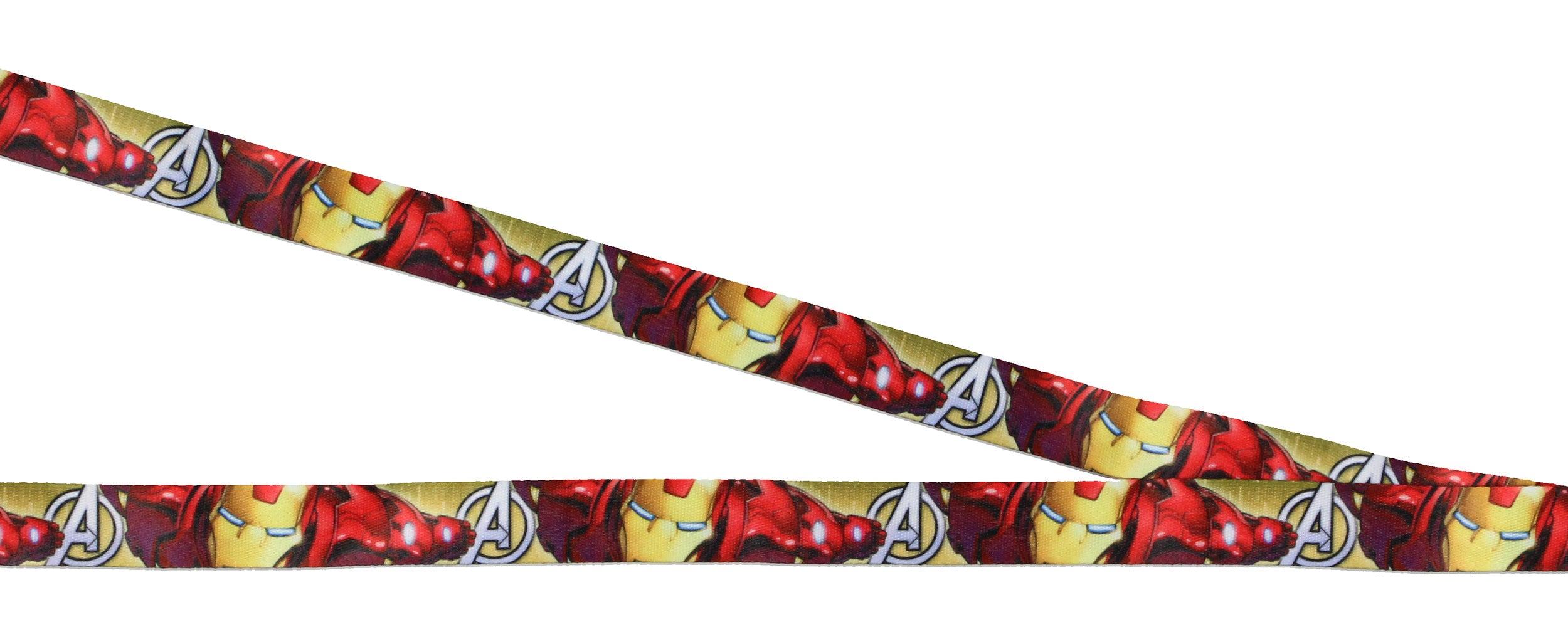 Marvel Avengers Iron Man Classic Lanyard ID Badge Holder with 2" Charm