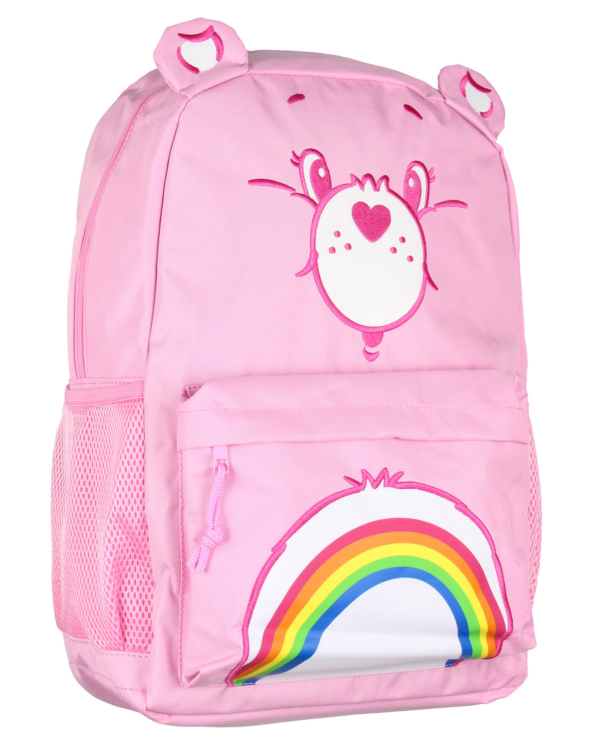 Care Bears Backpack 17" Cheer Bear Rainbow Laptop School Travel Backpack