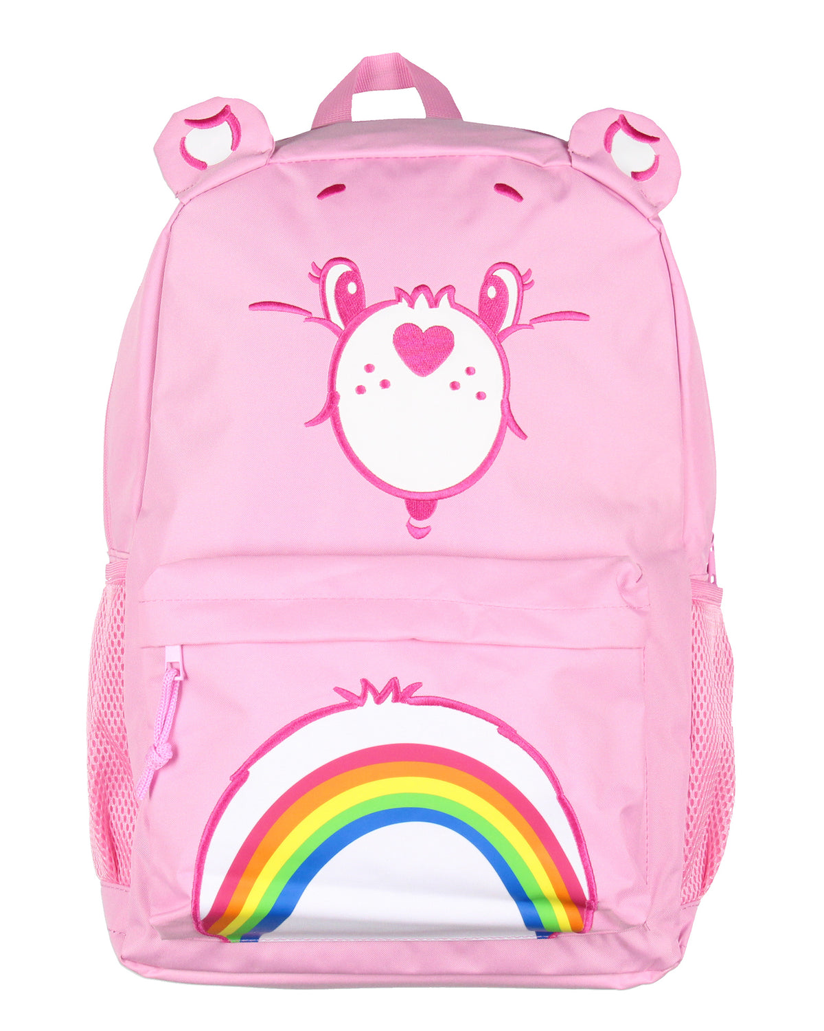Care Bears Backpack 17" Cheer Bear Rainbow Laptop School Travel Backpack