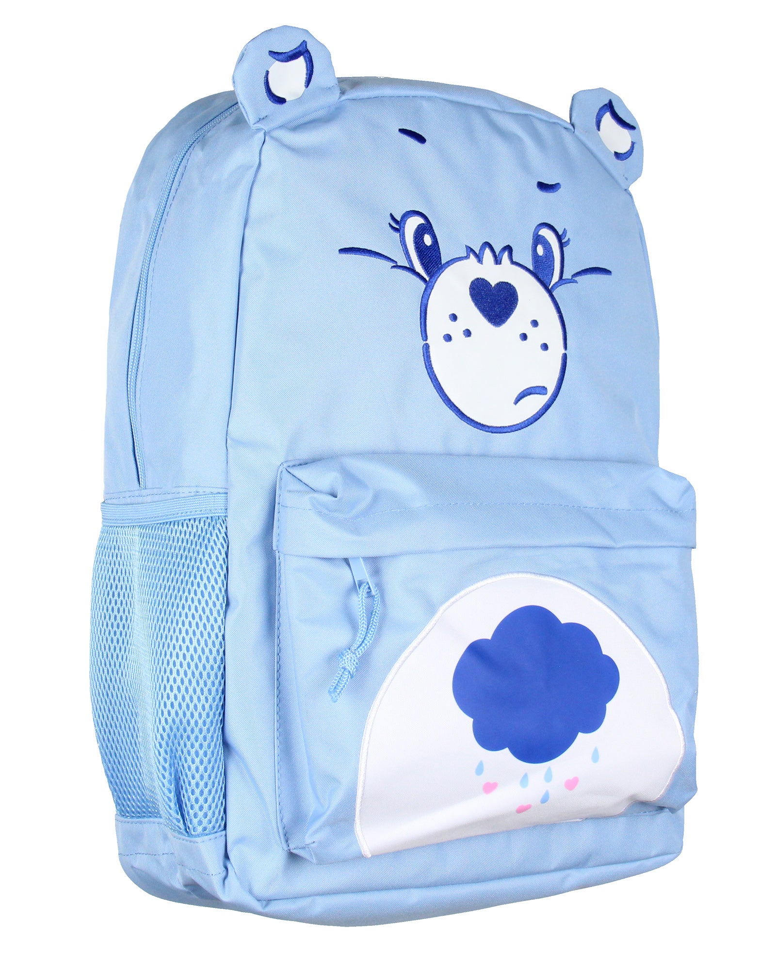 Care Bears Backpack 17" Grumpy Bear Rain Cloud Laptop School Travel Backpack
