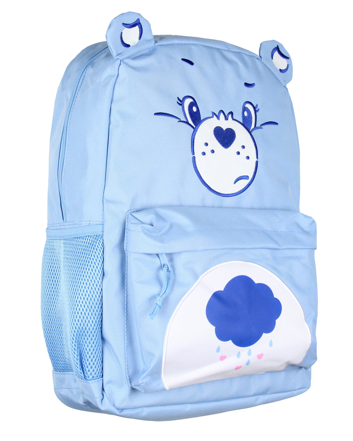 Care Bears Backpack 17" Grumpy Bear Rain Cloud Laptop School Travel Backpack