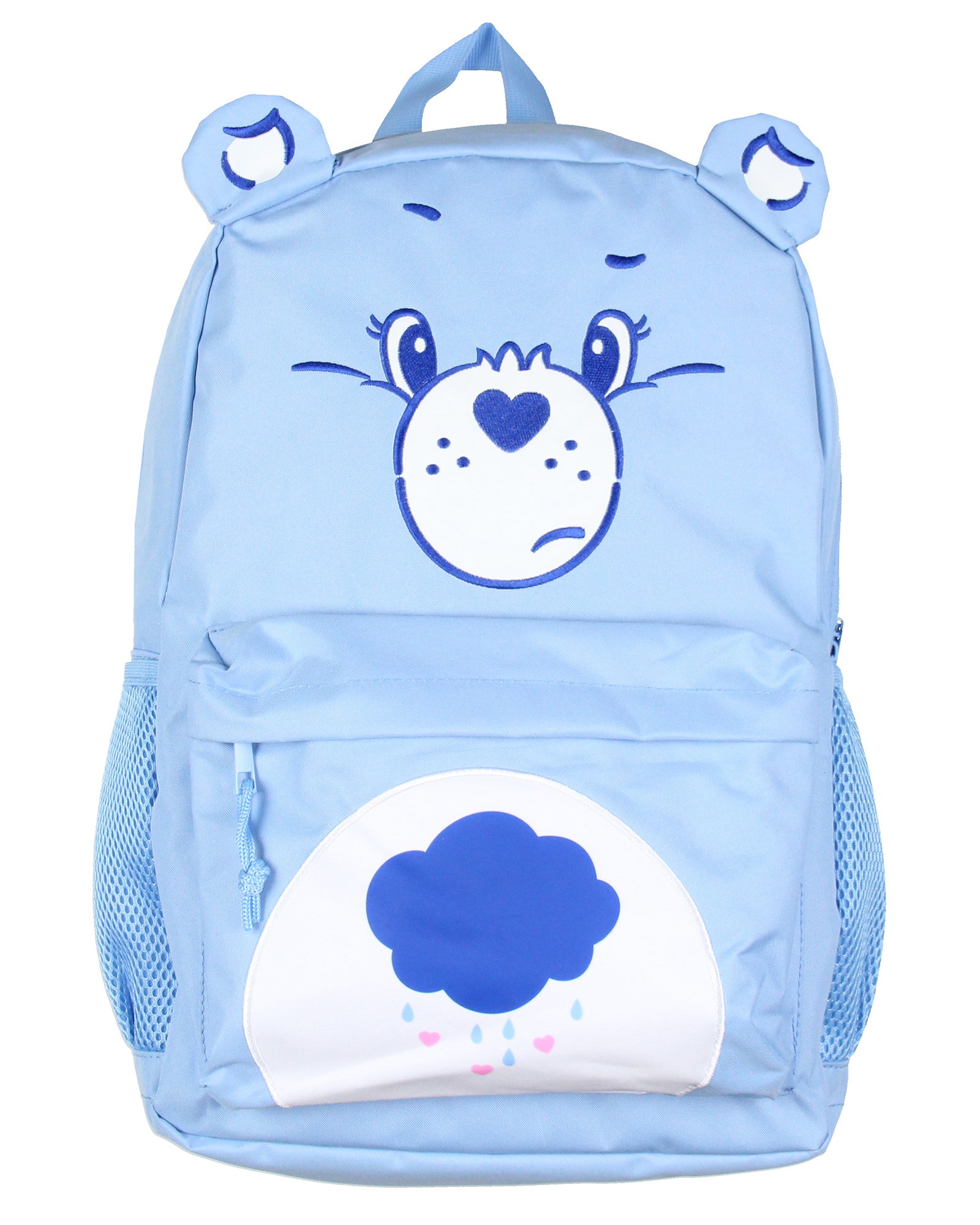 Care Bears Backpack 17" Grumpy Bear Rain Cloud Laptop School Travel Backpack
