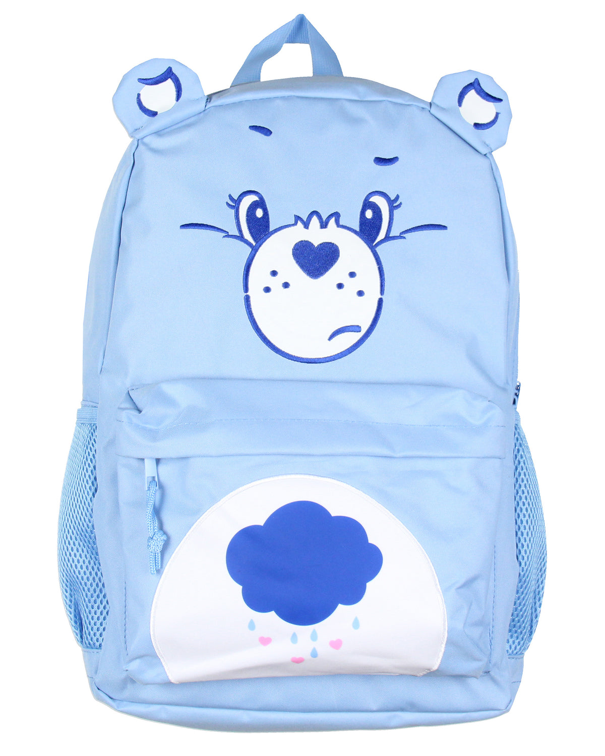Care Bears Backpack 17" Grumpy Bear Rain Cloud Laptop School Travel Backpack