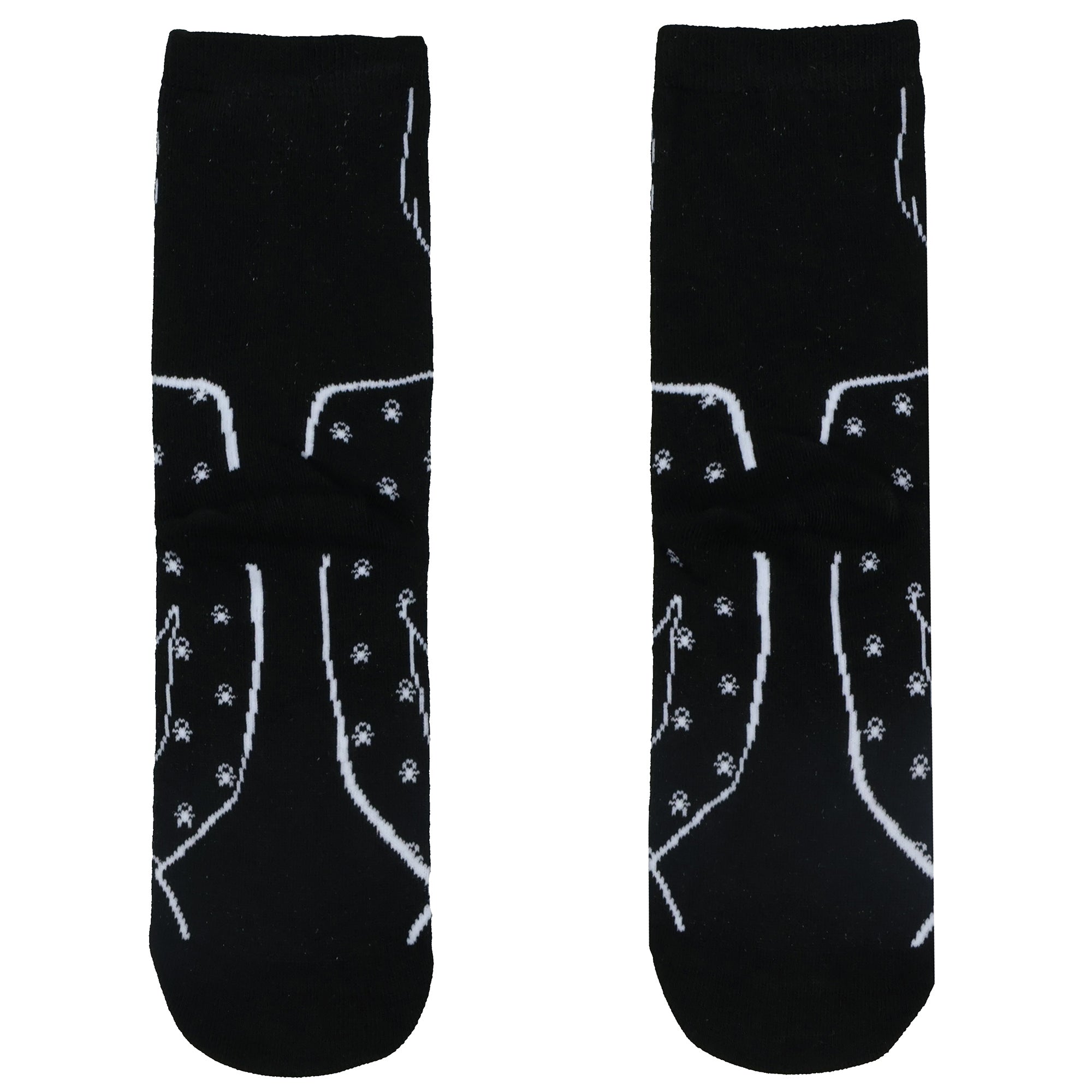 Wednesday Addams Socks Women's Creepy Walk Juniors One Size Crew Sock 1 Pair