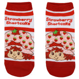 Strawberry Shortcake and Friends Women's No Show Low Cut Ankle Socks 5 Pairs
