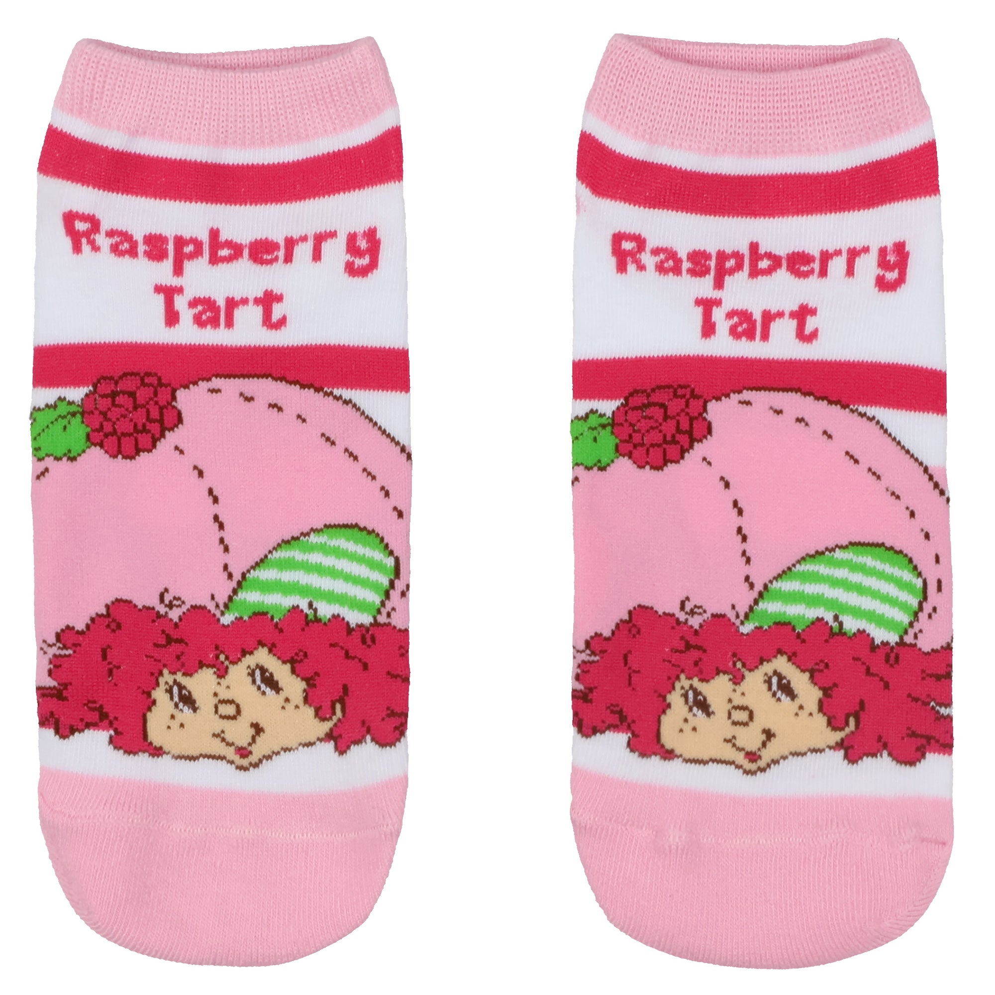 Strawberry Shortcake and Friends Women's No Show Low Cut Ankle Socks 5 Pairs