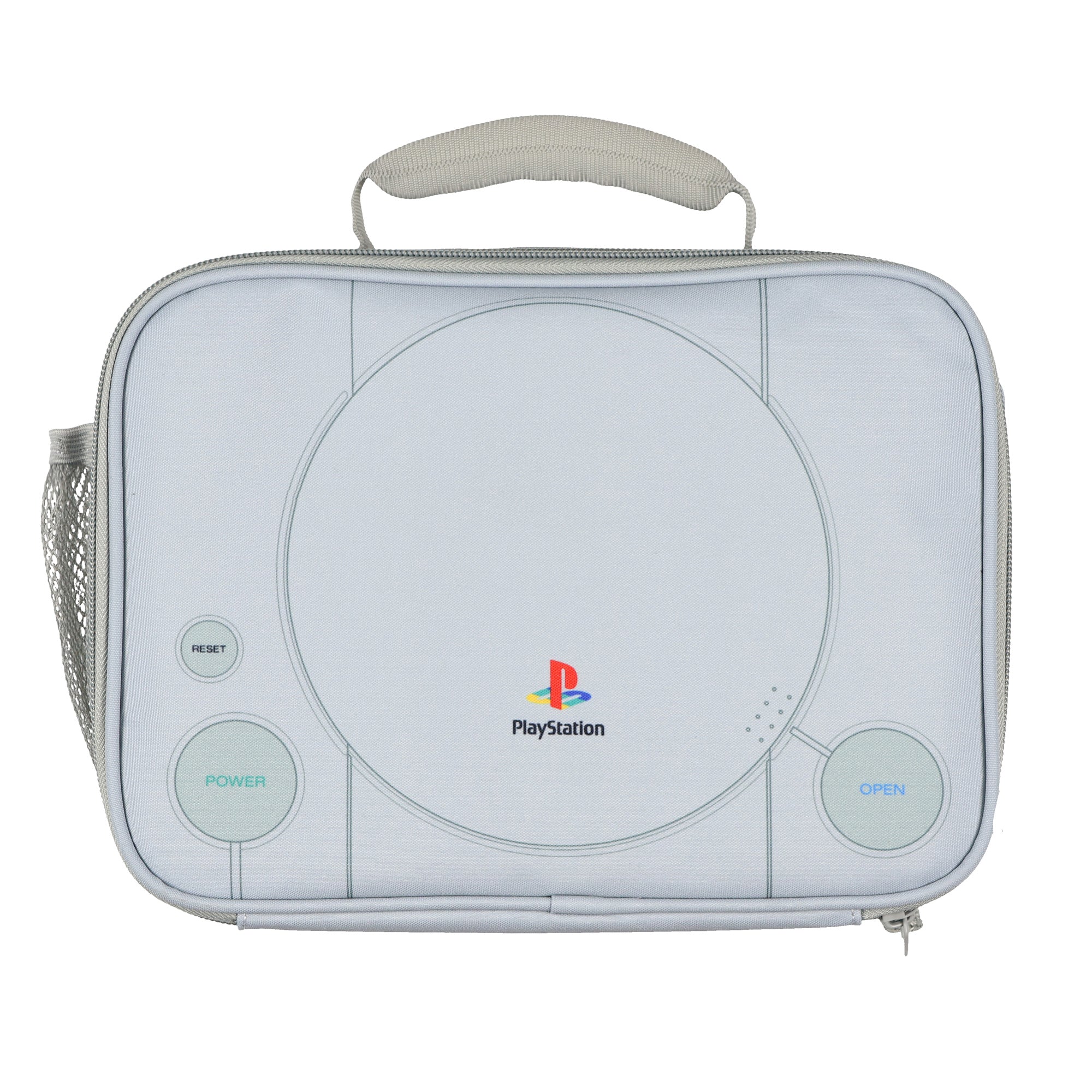 Sony PlayStation Lunch Box Console Inspired Insulated Bag Tote 10"