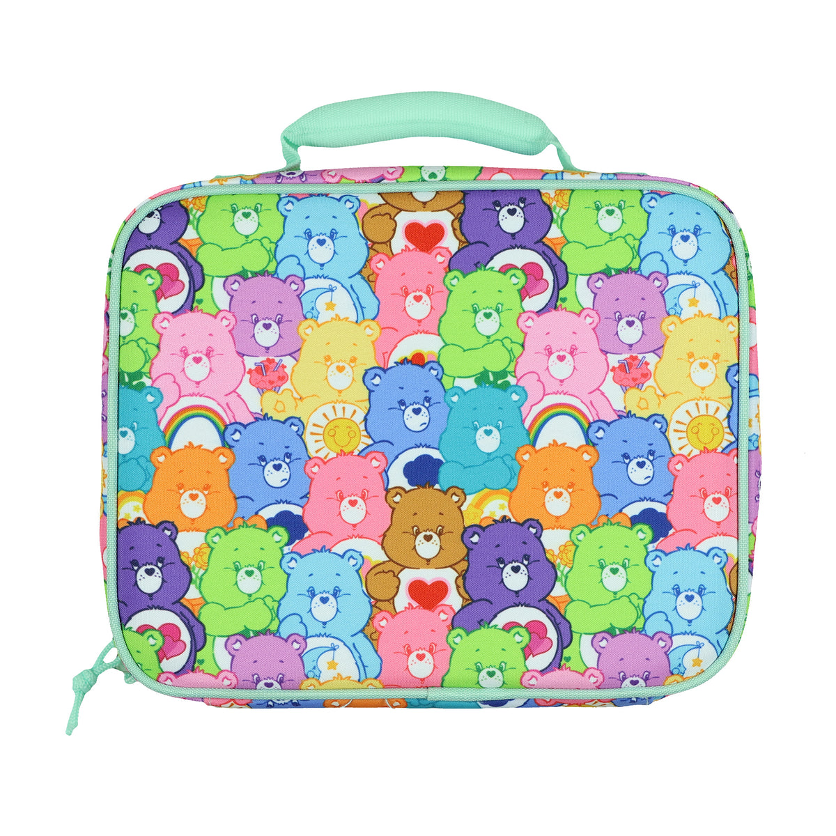 Care Bears Lunch Box Grumpy Tenderheart Cheer Funshine Insulated Lunch Tote 10"