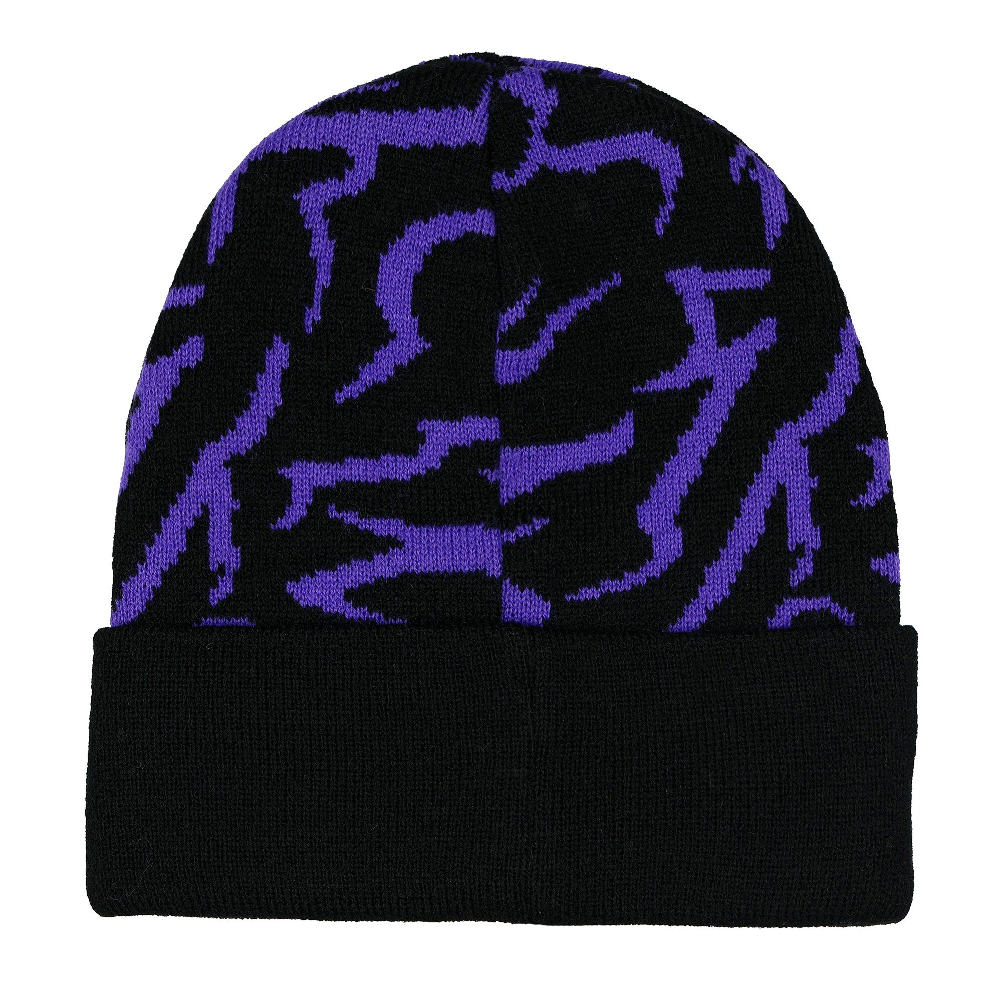 K-Pop Demon Hunters Beanie Saja Boys Embroidered Women's Knit Cuff Hat