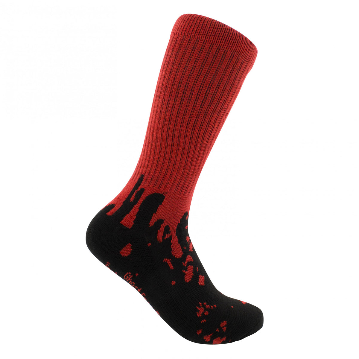 Ghostface Men's Horror Movie Mask Mid-Calf Crew Socks 1 Pair