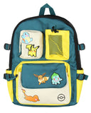 Pokemon 16" Backpack Pikachu Eevee Charmander Travel Laptop Multipurpose Backpack