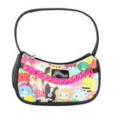 Squishmallows Handbag 4-Piece Gift Box Set Character Collage Design Purse