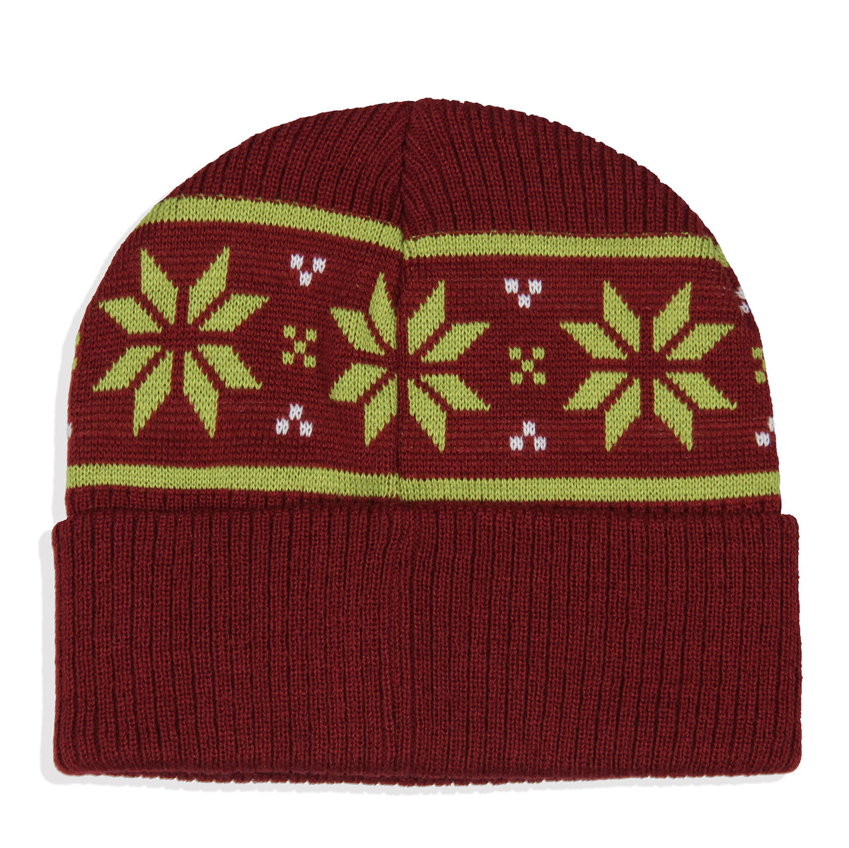 Dr. Seuss The Grinch Ugly Sweater Embroidered Grinch Adult Knit Cuff Beanie