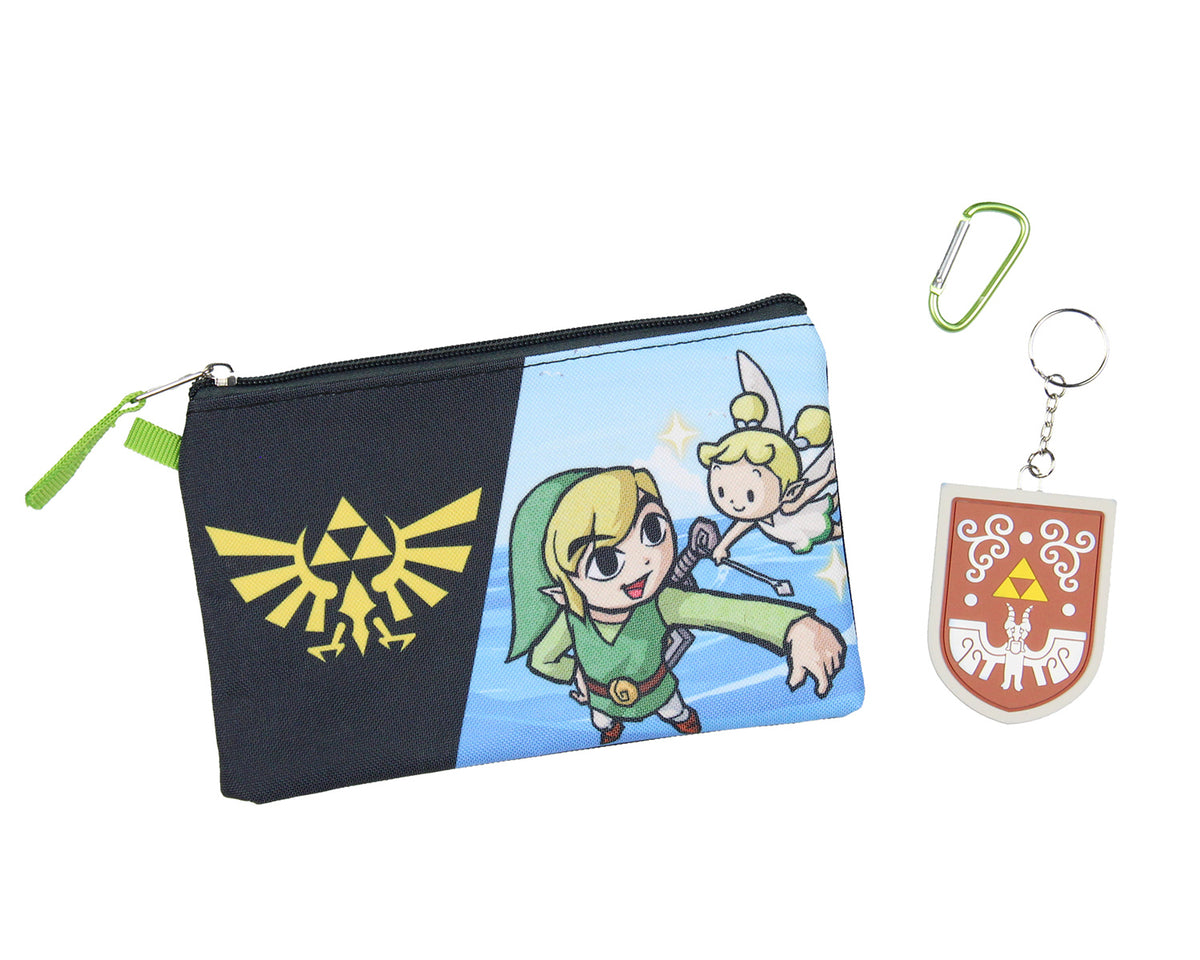 Legend of Zelda 5 Pc Backpack Lunch Box Set 16" School Backpack For Kids