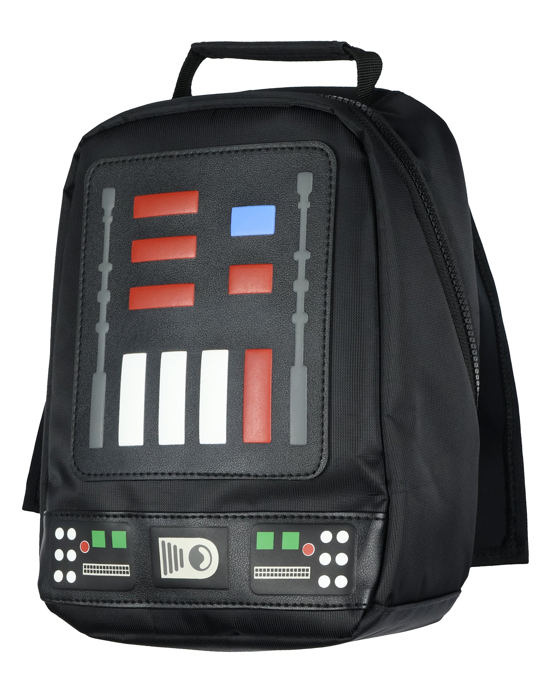 Star Wars Darth Vader Lunch Box Tote Chest Plate with Cape Insulated Bag 10"