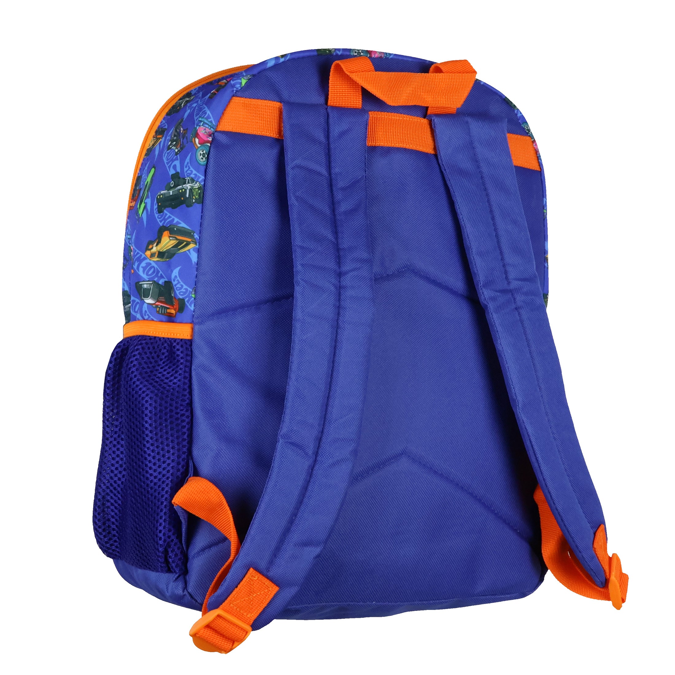 Hot Wheels 5 Piece Backpack Race Car Design Tote Bag Set 16"