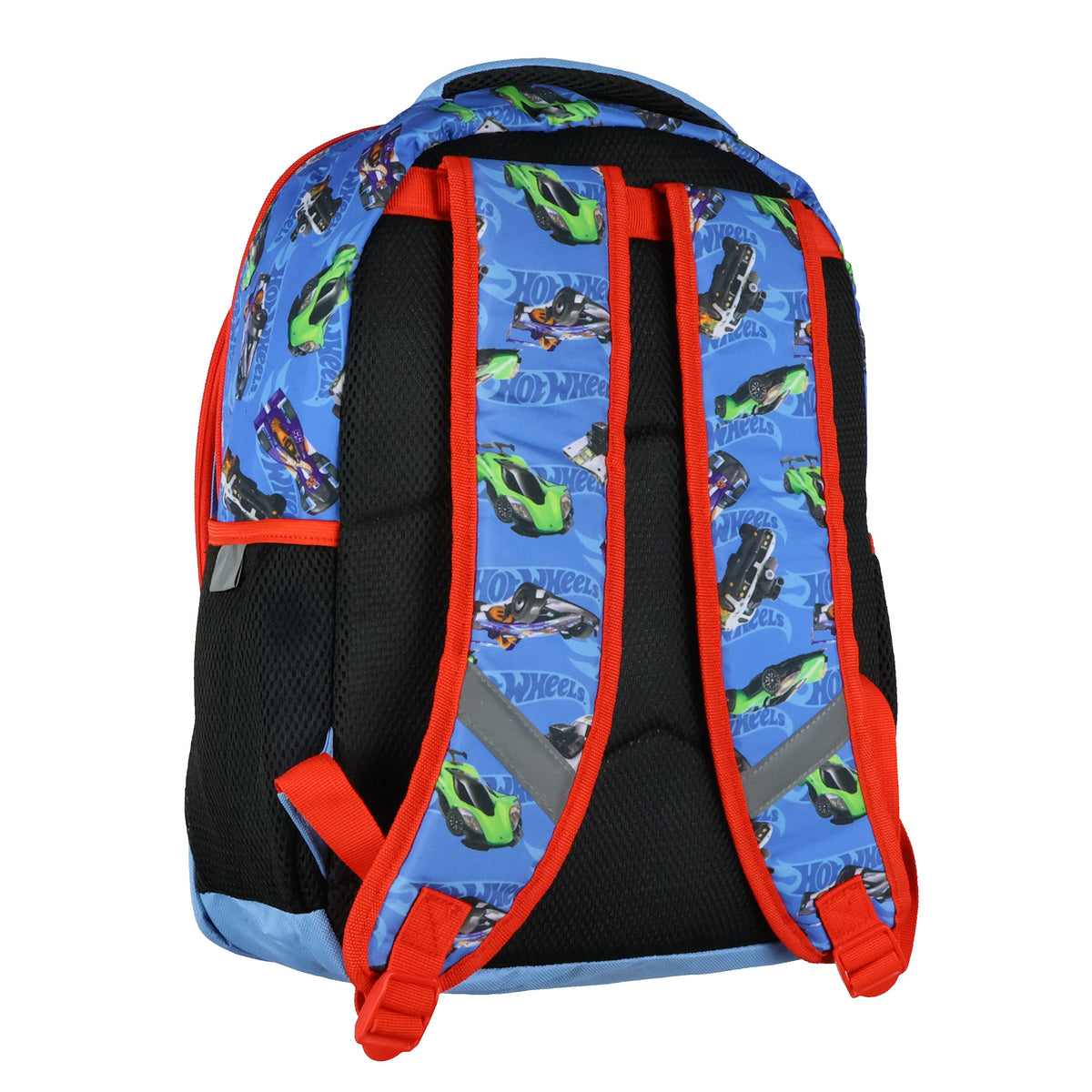 Hot Wheels Backpack Finish Line Racing Design 16" School Bag