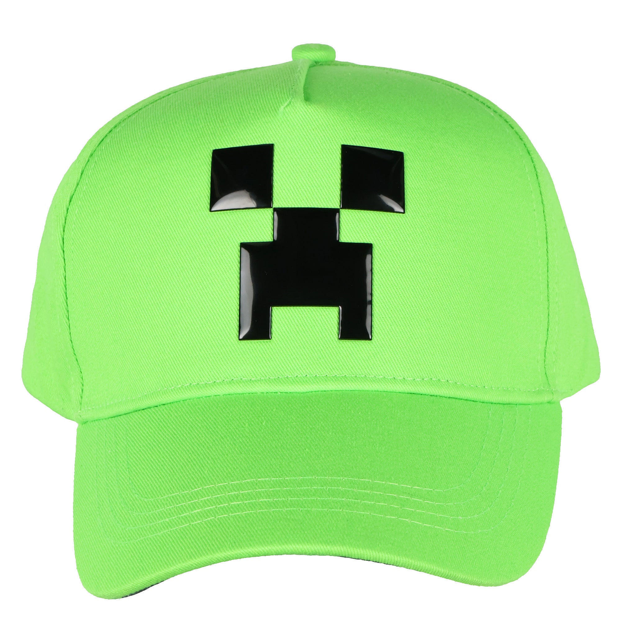 Minecraft Creeper Snapback Hat Youth Adjustable Baseball Cap OSFM